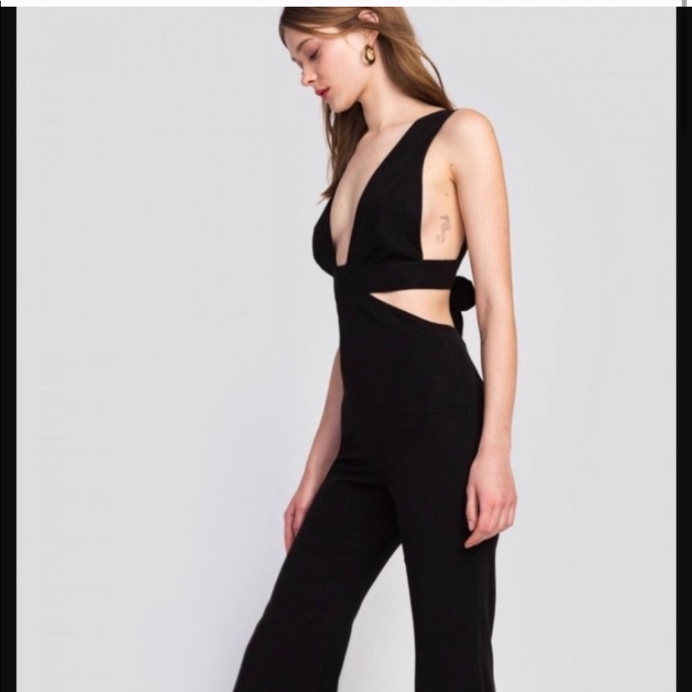 Wildfox Salty Blonde Jumpsuit Black